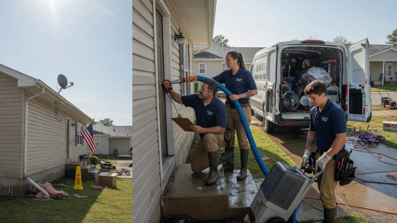 Ceiling Water Damage Restoration in Hampden, ME near me